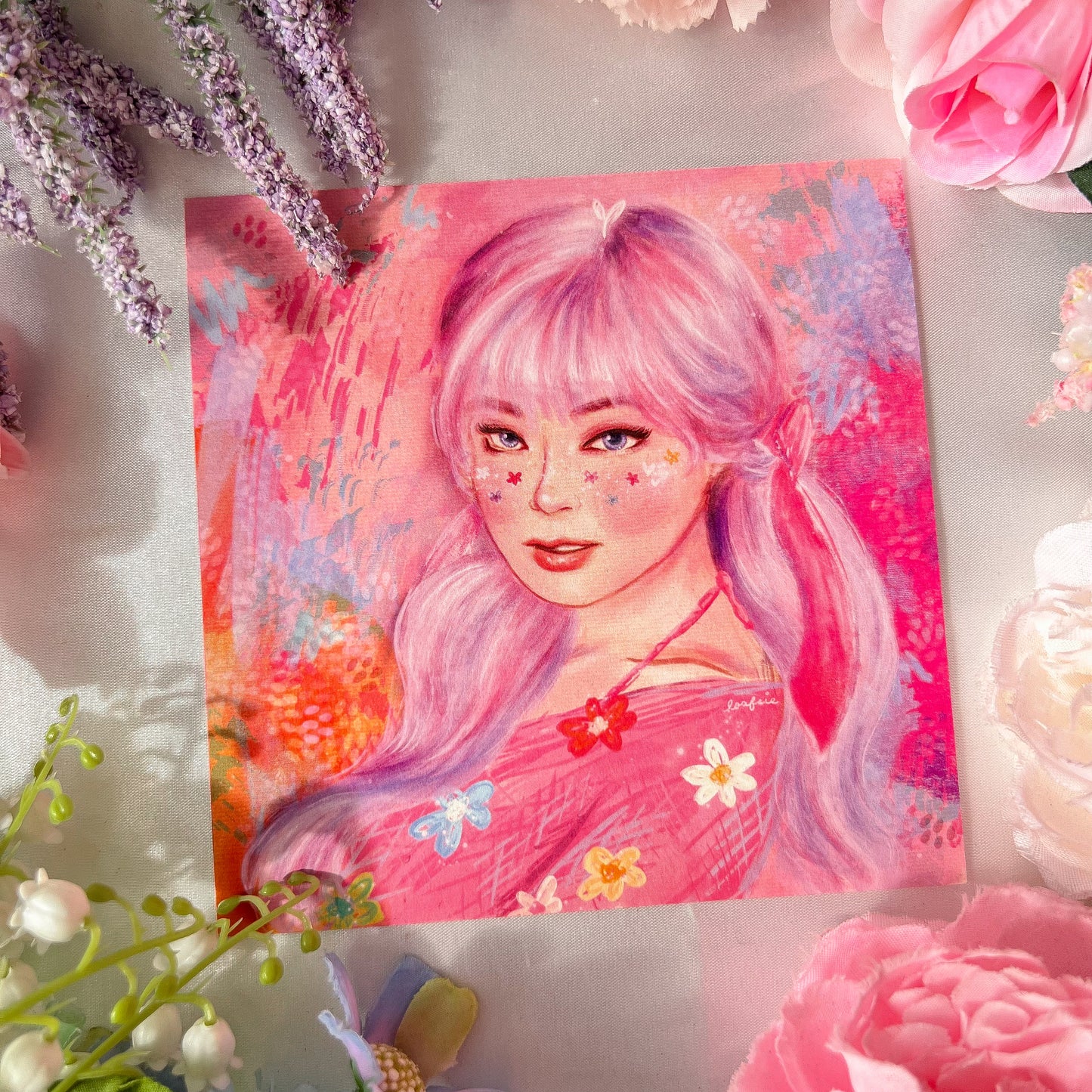 。゚ᨳ ❛ jennie ❜ art print ♡ ˚⋆ 𐙚
