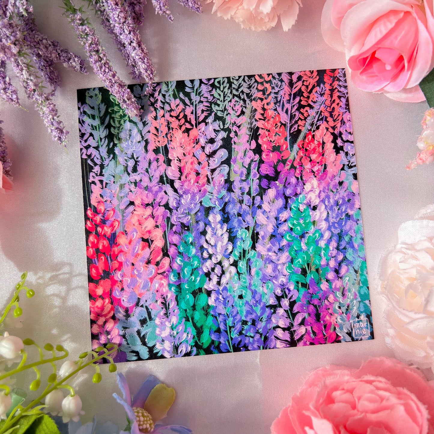 。゚ᨳ ❛ lavender haze ❜ art print ♡ ˚⋆ 𐙚