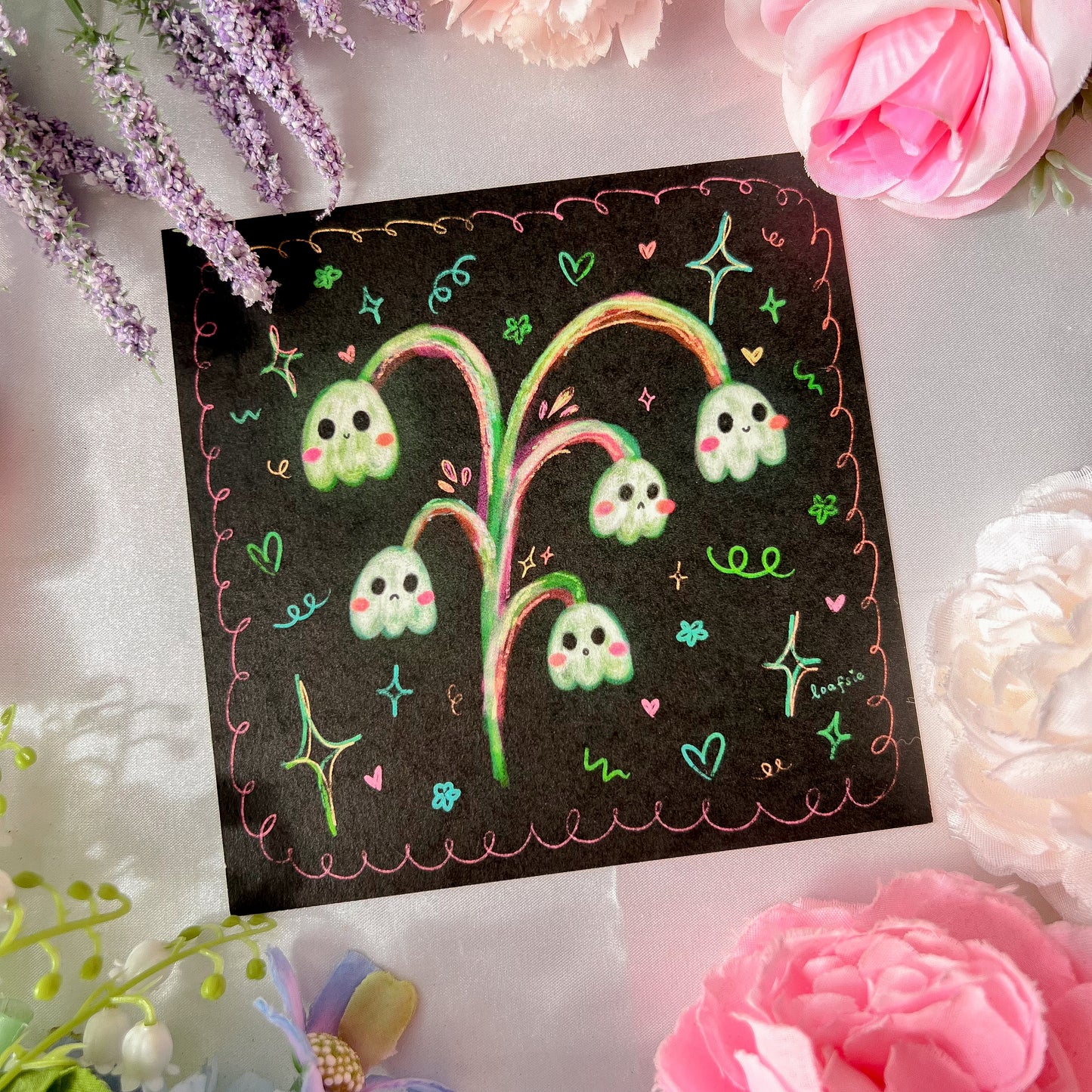 。゚ᨳ ❛ ghost of the valley ❜ art print ♡ ˚⋆ 𐙚