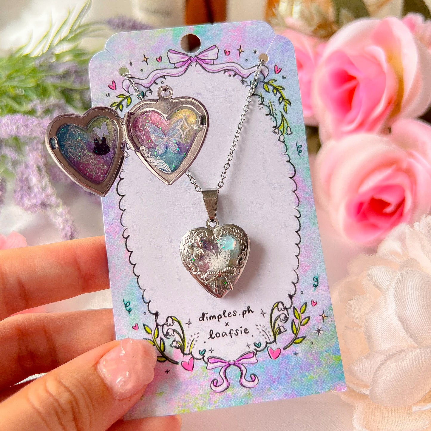 。゚ᨳ ❛ cosmic fairy lockets ❜ handmade necklaces ♡ ˚⋆ 𐙚