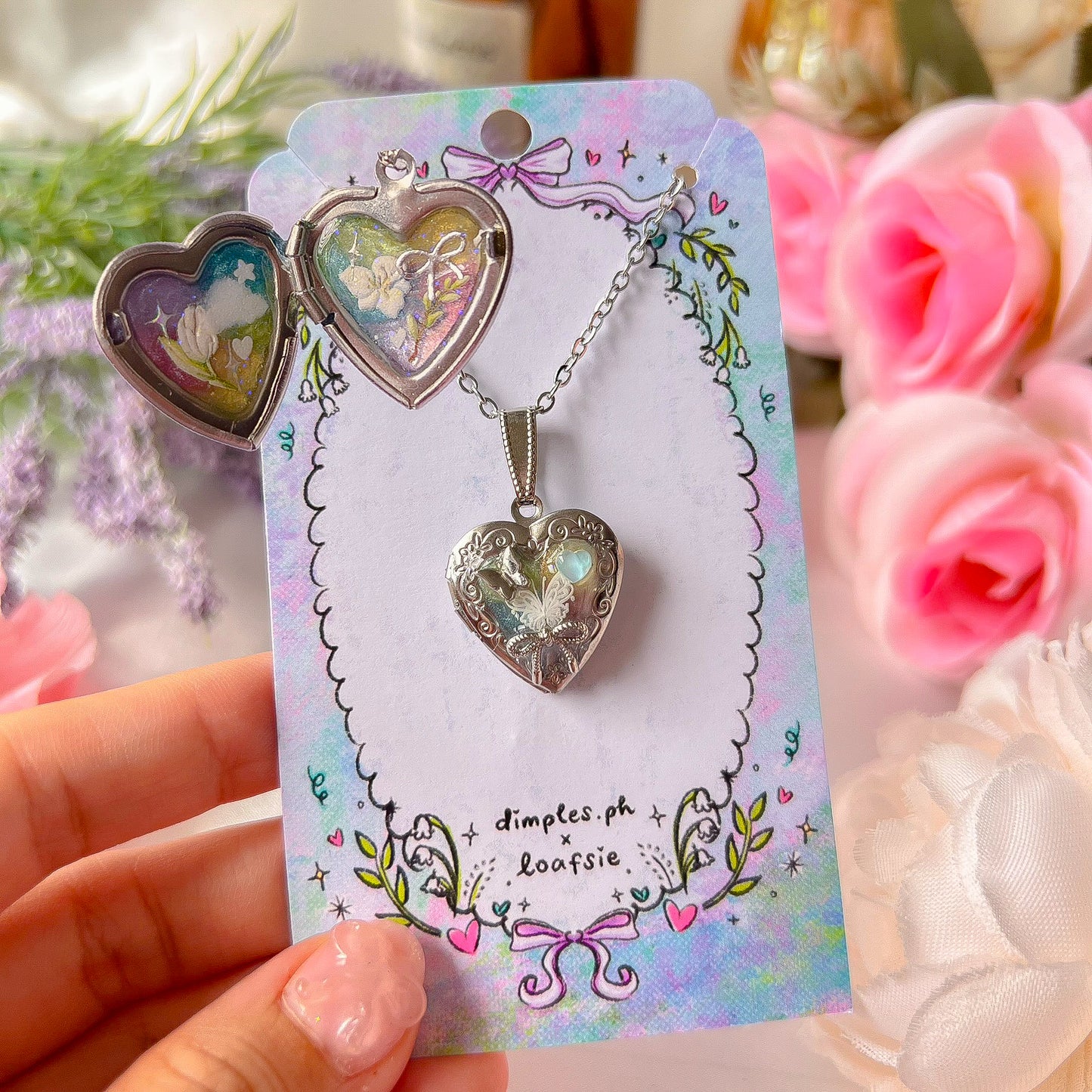 。゚ᨳ ❛ cosmic fairy lockets ❜ handmade necklaces ♡ ˚⋆ 𐙚