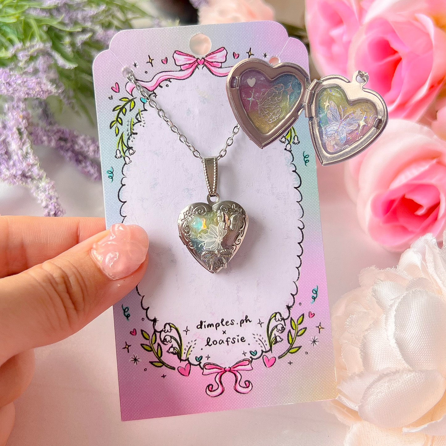。゚ᨳ ❛ cosmic fairy lockets ❜ handmade necklaces ♡ ˚⋆ 𐙚