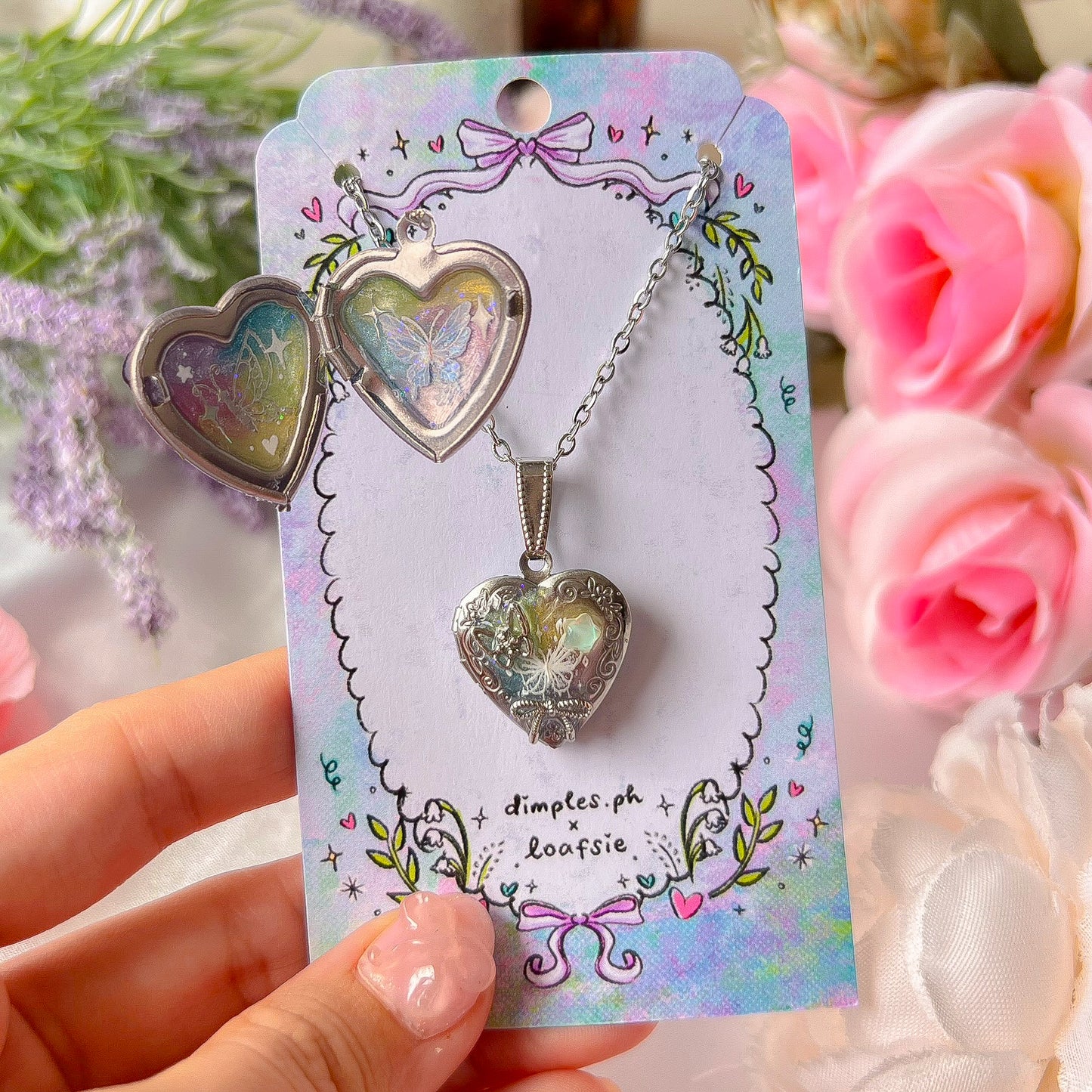 。゚ᨳ ❛ cosmic fairy lockets ❜ handmade necklaces ♡ ˚⋆ 𐙚