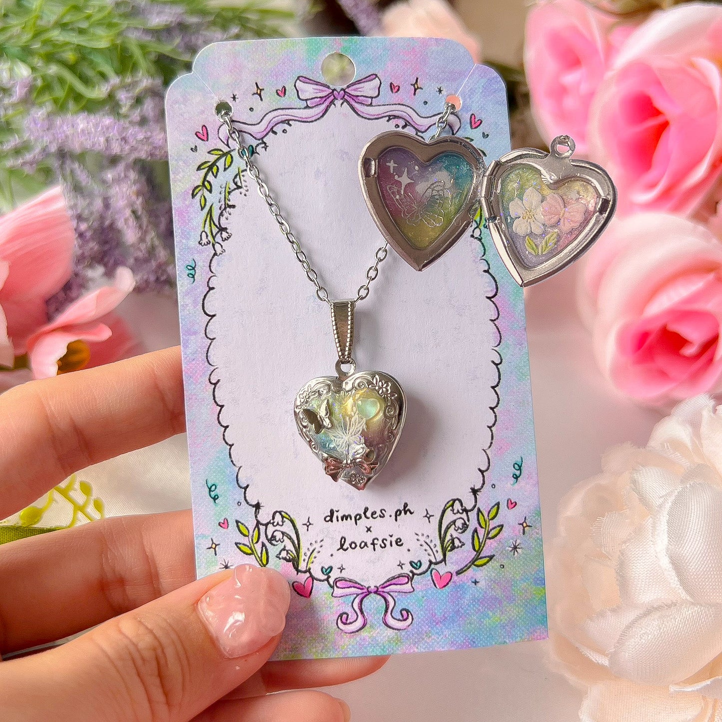 。゚ᨳ ❛ cosmic fairy lockets ❜ handmade necklaces ♡ ˚⋆ 𐙚