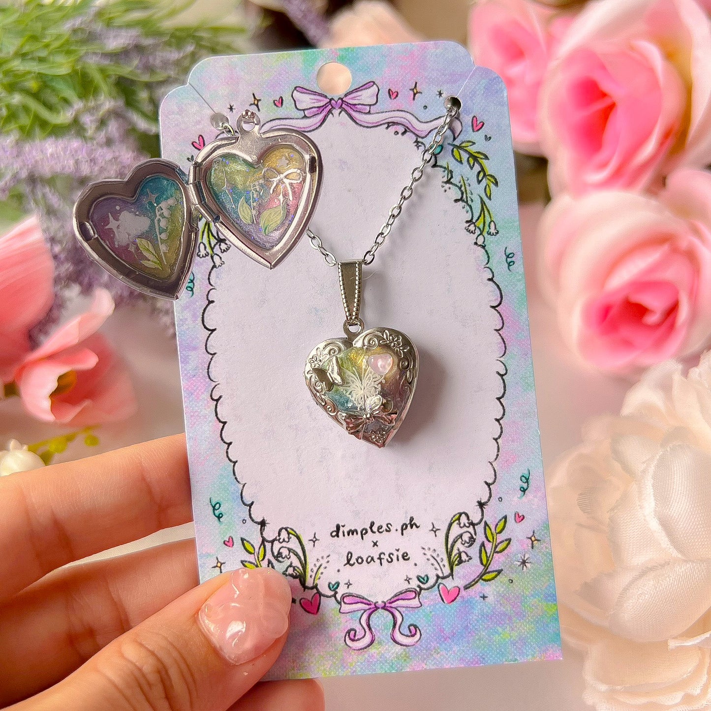 。゚ᨳ ❛ cosmic fairy lockets ❜ handmade necklaces ♡ ˚⋆ 𐙚