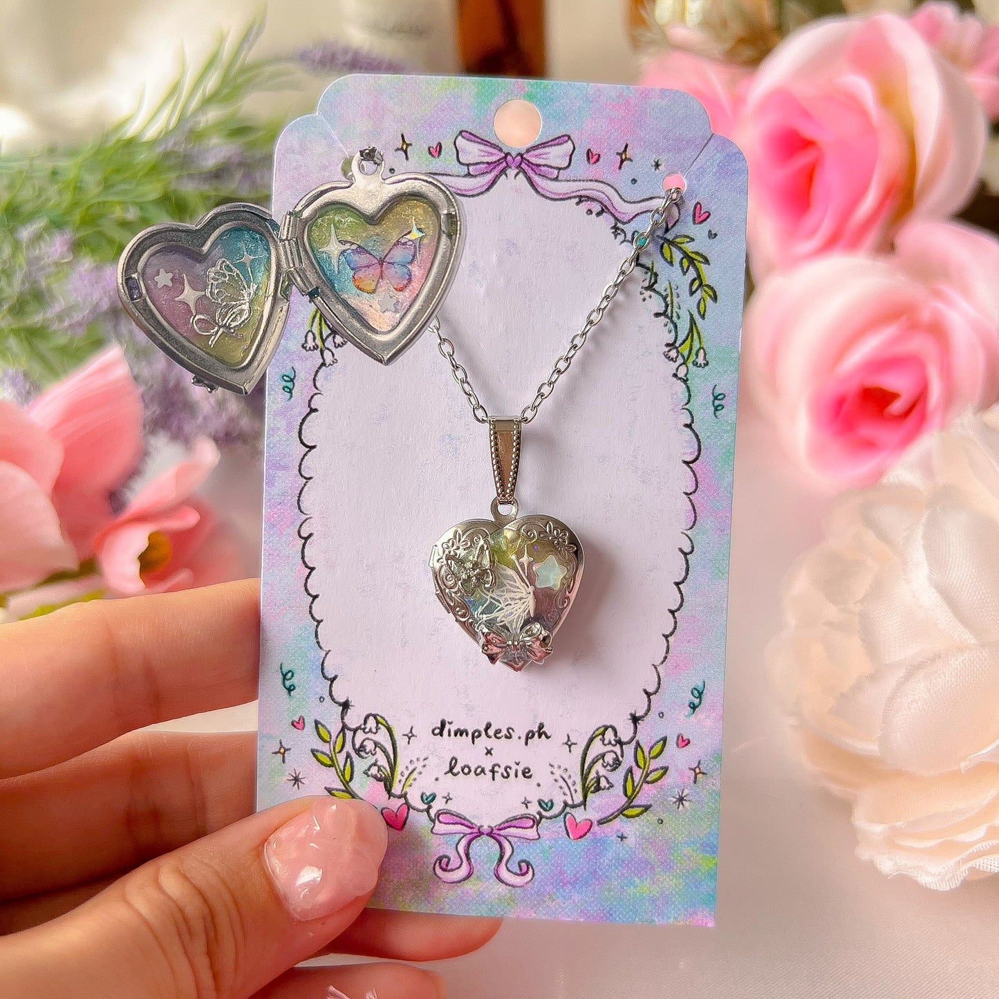 。゚ᨳ ❛ cosmic fairy lockets ❜ handmade necklaces ♡ ˚⋆ 𐙚