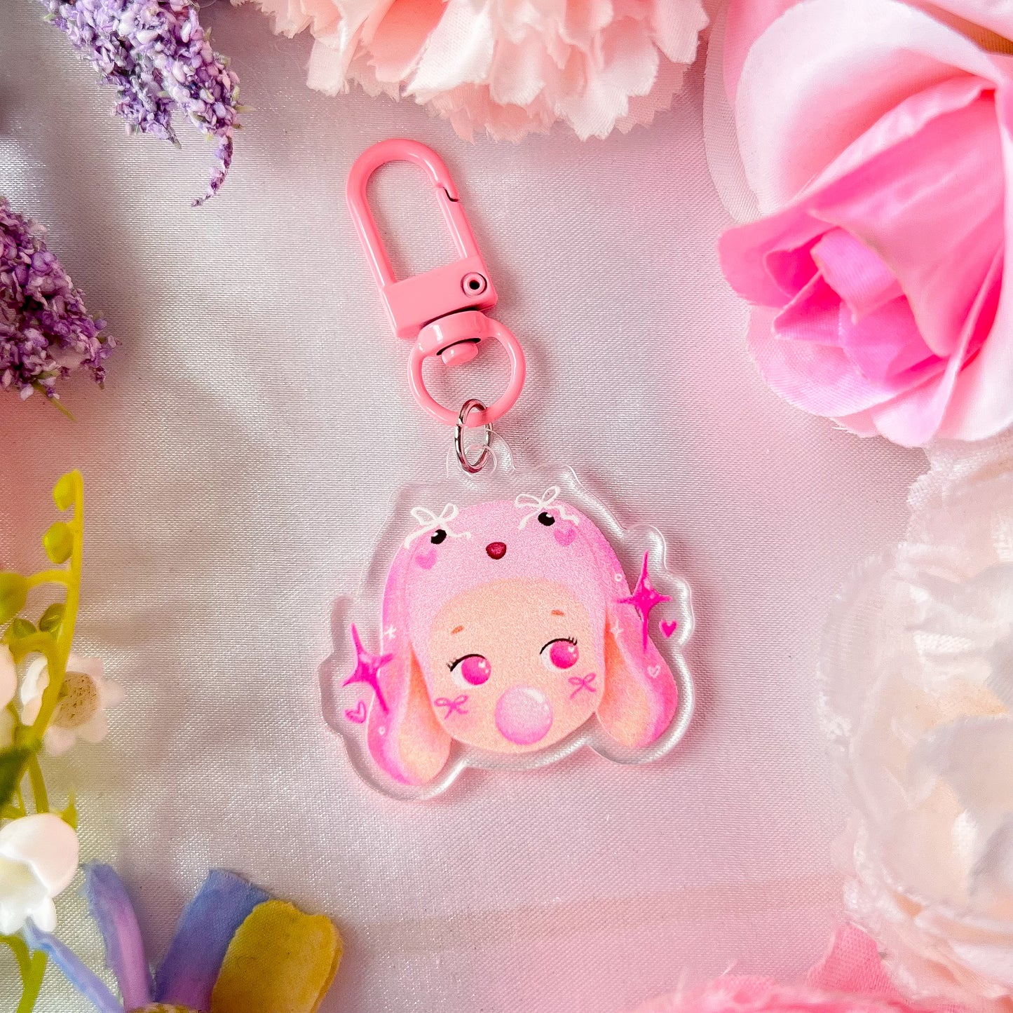 ｡ﾟᨳ   ❛ sonny angels ❜ acrylic keychains ♡ ˚⋆ 𐙚