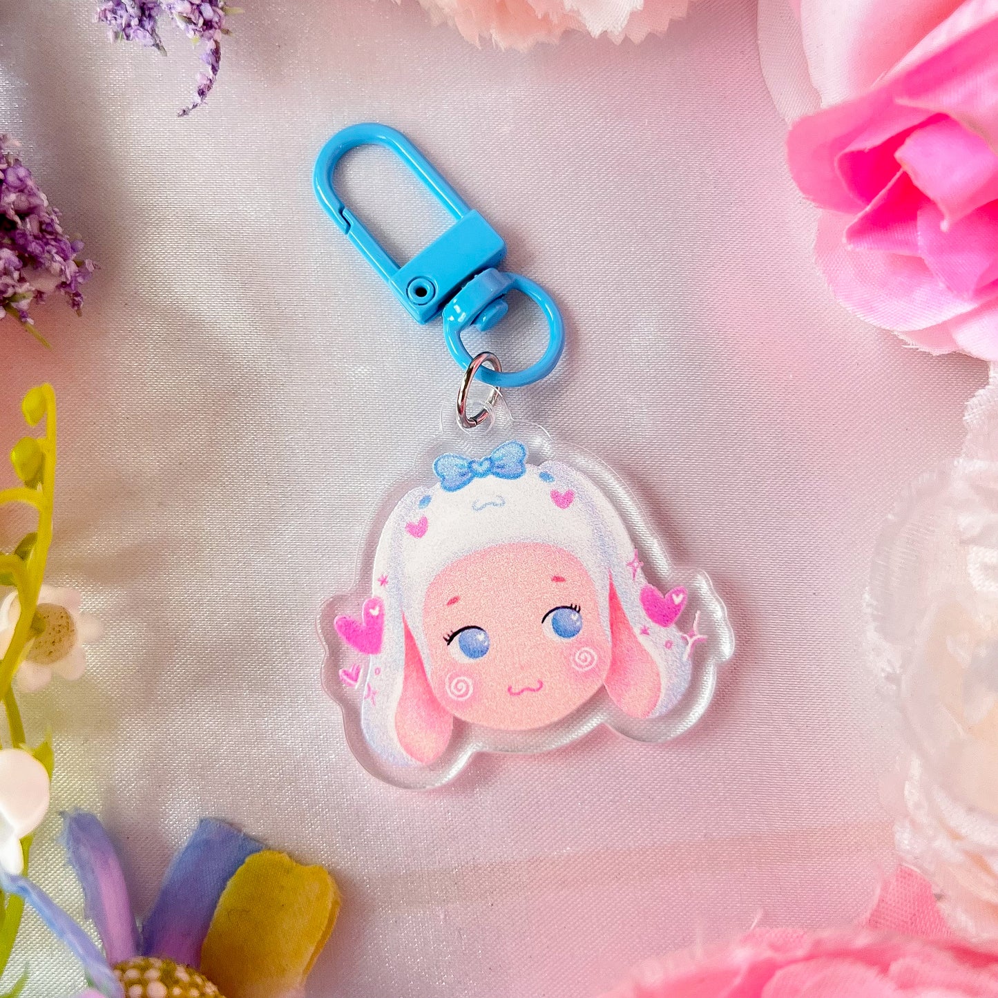 ｡ﾟᨳ   ❛ sonny angels ❜ acrylic keychains ♡ ˚⋆ 𐙚